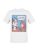 Feline Support System Art Men's T-shirt