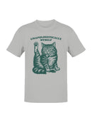 Unapologetically Myself Cat Art Men's T-shirt