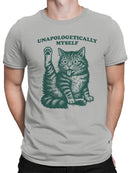 Unapologetically Myself Cat Art Men's T-shirt