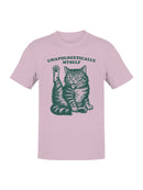Unapologetically Myself Cat Art Men's T-shirt