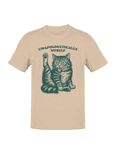 Unapologetically Myself Cat Art Men's T-shirt