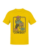 Yee Haw Cat Cowboy Graphic Men's T-shirt