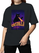 Catzilla: Feline City Mayhem Women's T-shirt