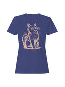 Confident Cat: Unasked Opinions Women's T-shirt
