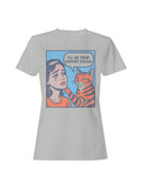 Feline Support System Art Women's T-shirt