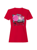 Officially Licensed Dubble Bubble License to Chew Bubble Gum Women's T-shirt