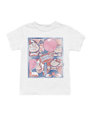 Officially Licensed Dubble Bubble Fun Comic Art Youth's T-shirt