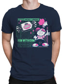 Officially Licensed Dubble Bubble Fun with Gum Design Men's T-shirt