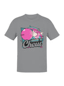 Officially Licensed Dubble Bubble License to Chew Bubble Gum Men's T-shirt