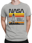 Officially Licensed Nasa Vintage Space Shuttle Men's T-shirt