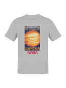 Officially Licensed Nasa Witness the Storms on Jupiter Men's T-shirt