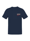 Officially Licensed Nasa Retro Logo Design Men's T-shirt