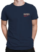 Officially Licensed Nasa Retro Logo Design Men's T-shirt