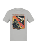 Officially Licensed Nasa Reach for the Stars Men's T-shirt
