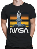 Officially Licensed Nasa Space Shuttle Retro Men's T-shirt