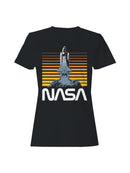 Officially Licensed Nasa Space Shuttle Retro Women's T-shirt