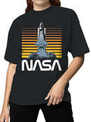 Officially Licensed Nasa Space Shuttle Retro Women's T-shirt