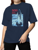 Officially Licensed Nasa Space Shuttle Women's T-shirt