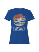 Officially Licensed Nasa Space Shuttle Program 1981-2011 Women's T-shirt
