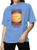 Officially Licensed Nasa Witness the Storms on Jupiter Women's T-shirt
