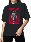 Officially Licensed Nasa Astronaut Retro Women's T-shirt