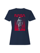 Officially Licensed Nasa Astronaut Retro Women's T-shirt