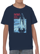 Officially Licensed Nasa Space Shuttle Youth's T-shirt