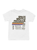 Officially Licensed Nasa Retro Space Shuttle Program Youth's T-shirt