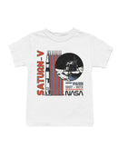 Officially Licensed Nasa Saturn-V Lunar Mission 1967-1973 Youth's T-shirt