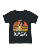Officially Licensed Nasa Space Shuttle Retro Graphic Youth's T-shirt