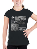 Officially Licensed Nasa First on the Moon Design Youth's T-shirt