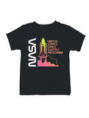 Officially Licensed Nasa Vintage Space Shuttle Launch Youth's T-shirt