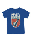 Officially Licensed Nasa Space Shuttle: Nothing is Impossible Youth's T-shirt
