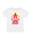 Officially Licensed Nasa Retro Space Shuttle  Youth's T-shirt