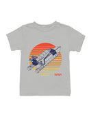 Officially Licensed Nasa Shuttle Retro Sunset Design Youth's T-shirt