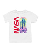Officially Licensed Nasa Retro Space Shuttle Graphic Youth's T-shirt