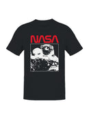 Officially Licensed Nasa Astronaut Spacewalk Art Men's T-shirt