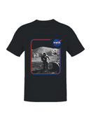 Officially Licensed Nasa Moon Landing Commemorative Design Men's T-shirt