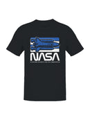 Officially Licensed Nasa Space Shuttle Retro Design Men's T-shirt