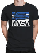 Officially Licensed Nasa Space Shuttle Retro Design Men's T-shirt