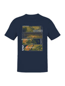 Officially Licensed Nasa Space Textures: Mars & Jupiter Men's T-shirt