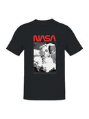 Officially Licensed Nasa Space Shuttle Launch Art Men's T-shirt
