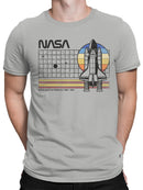 Officially Licensed Nasa Vintage Space Shuttle Tribute Men's T-shirt