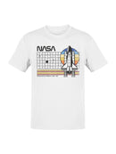 Officially Licensed Nasa Vintage Space Shuttle Tribute Men's T-shirt