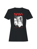 Officially Licensed Nasa Space Shuttle Launch Graphic Women's T-shirt