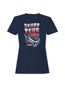 Officially Licensed Nasa Space Tour 58: Shuttle Adventure Women's T-shirt