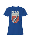 Officially Licensed Nasa Space Shuttle: Nothing is Impossible Women's T-shirt