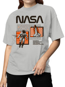 Officially Licensed Nasa Space Exploration Design Women's T-shirt