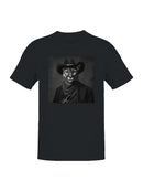 Wild West Cougar Cowboy Art Men's T-shirt