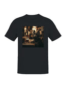 Pub Pup: Black Dog and Beer Men's T-shirt